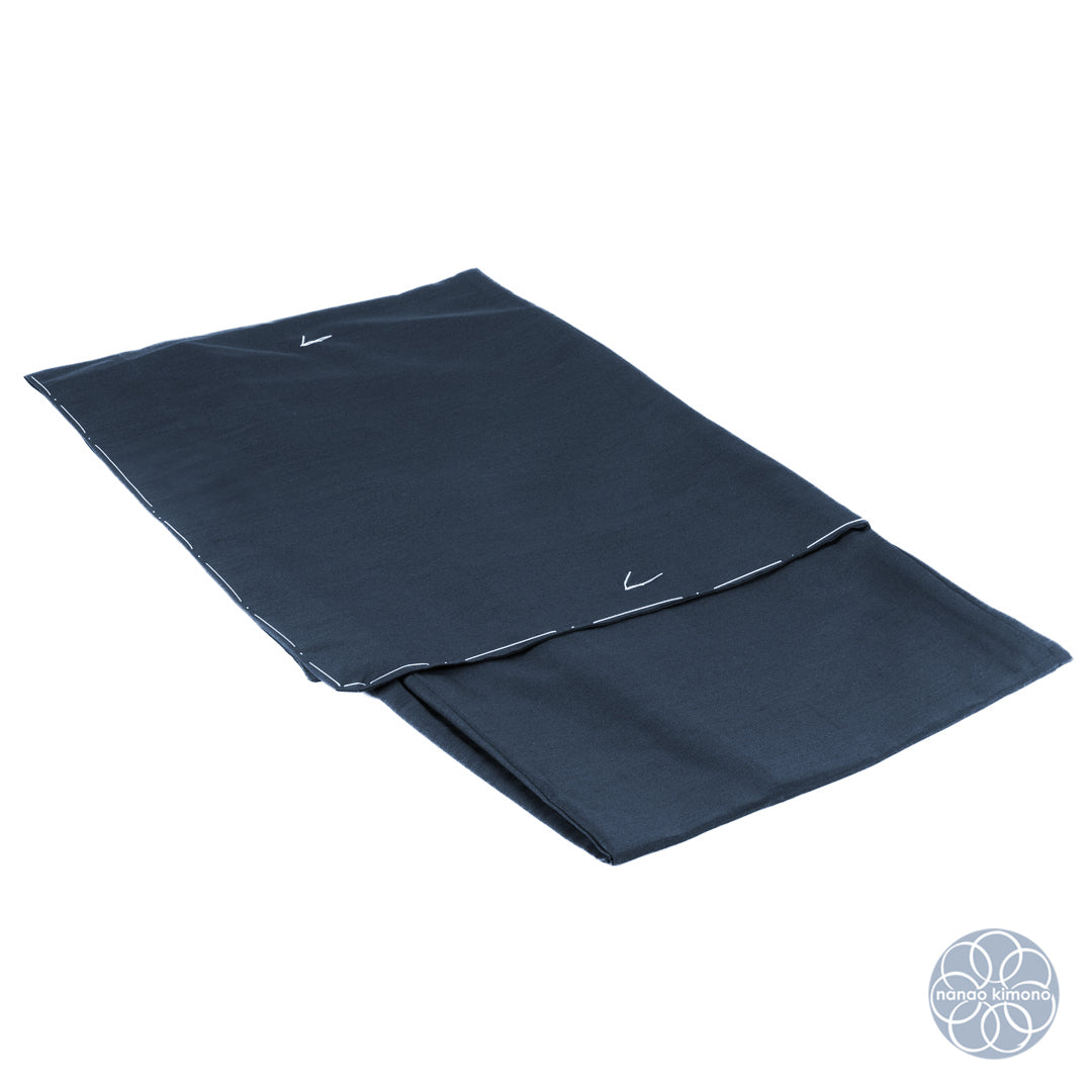 Men's Washable Kimono Set - Dark Navy