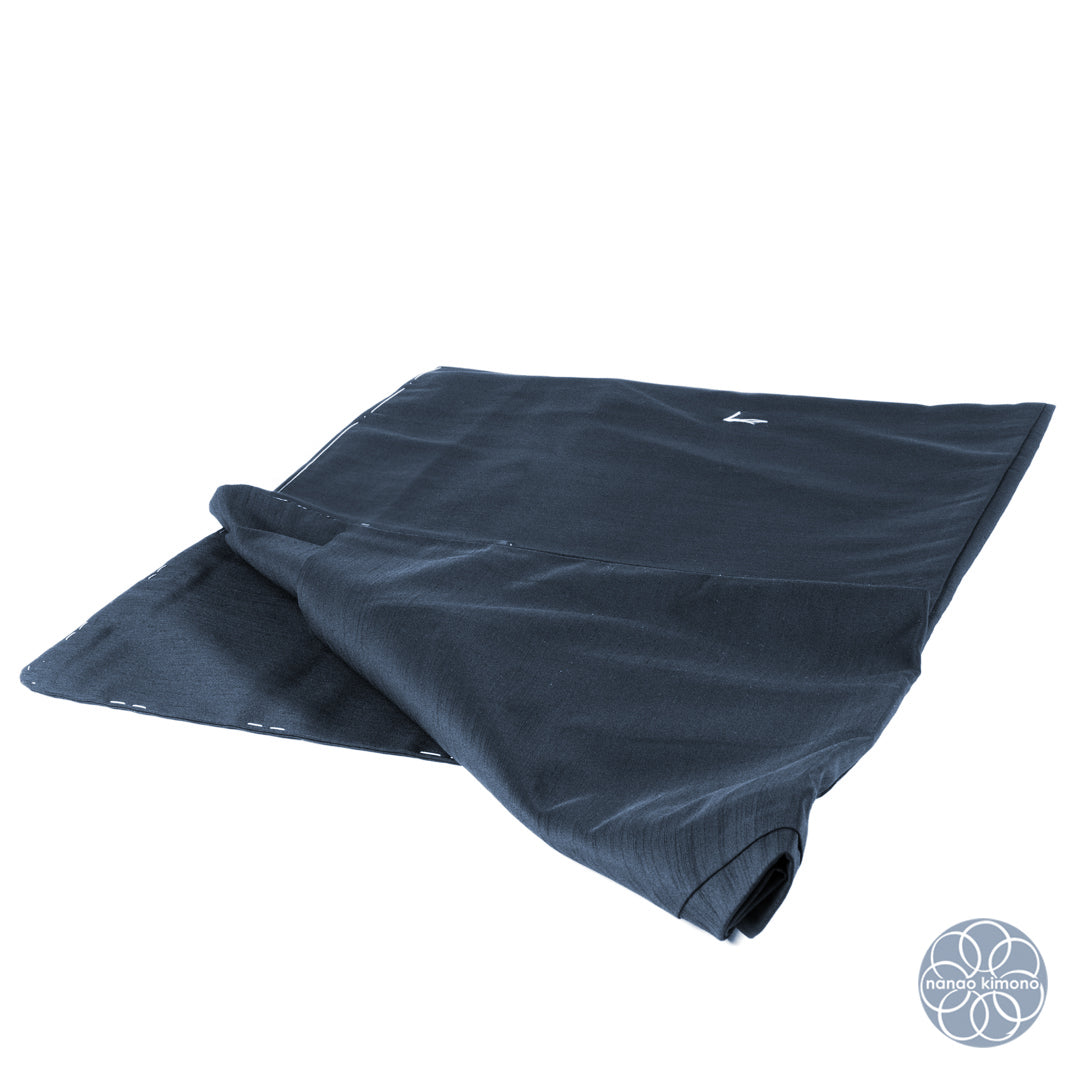 Men's Washable Kimono Set - Dark Navy