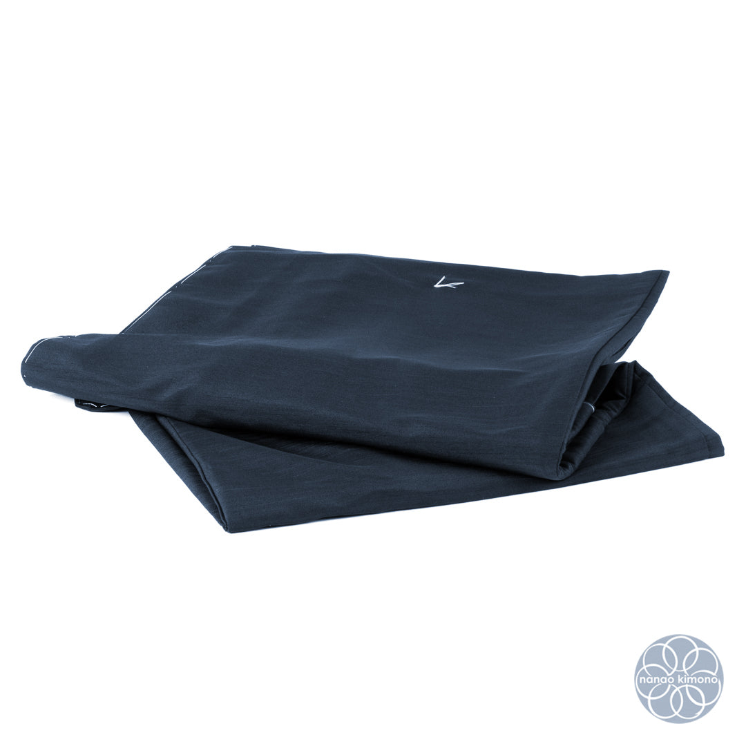 Men's Washable Kimono Set - Dark Navy