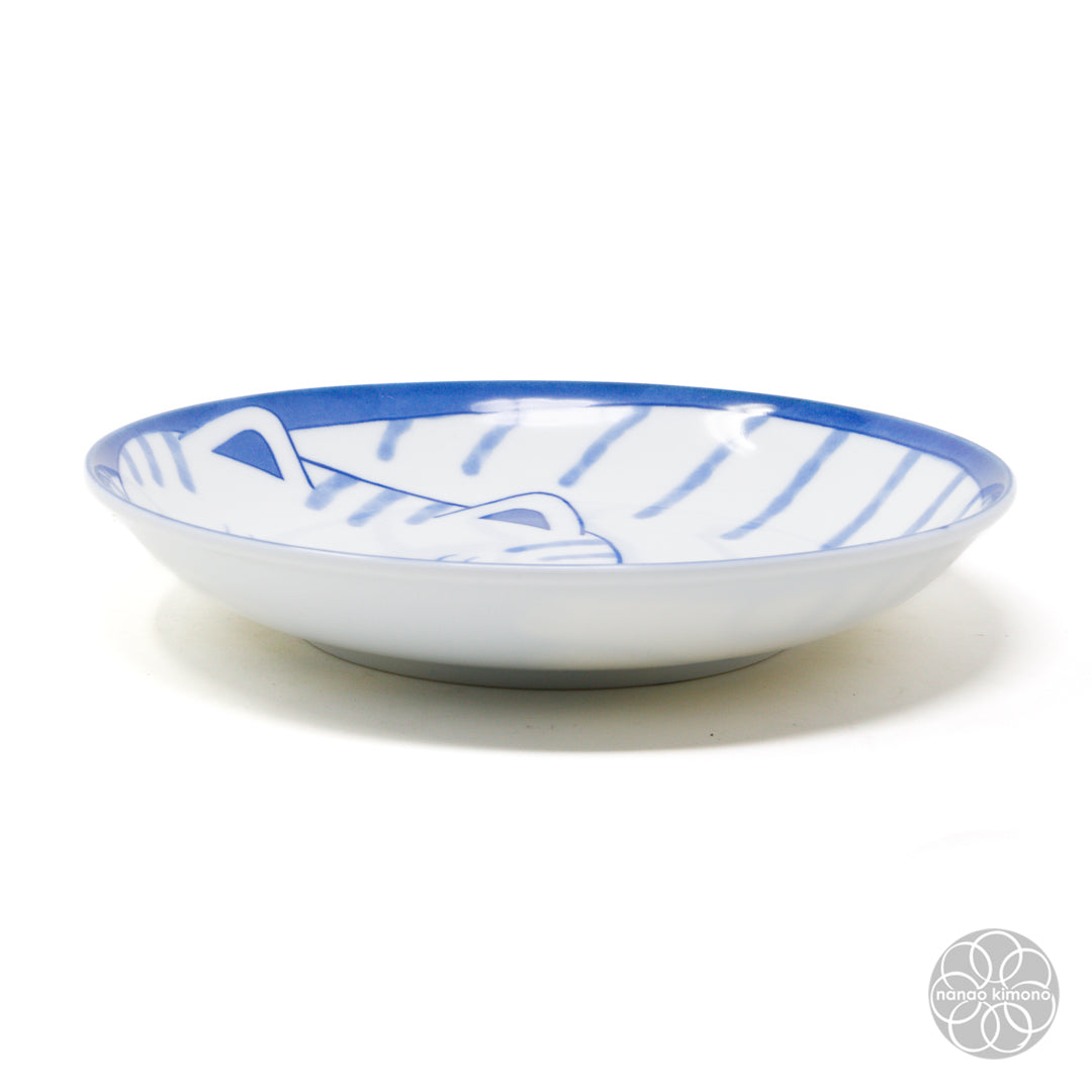 Plate - Tora Blue