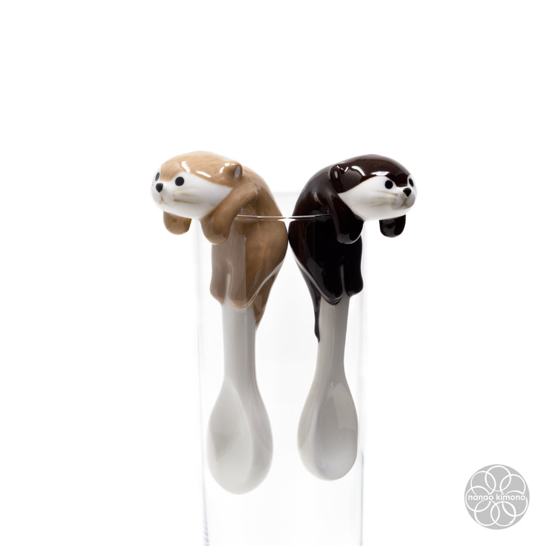 Ceramic Spoon - Otter Chocolate