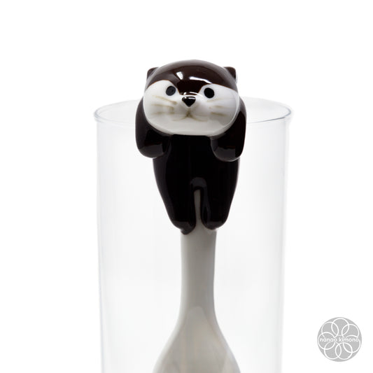 Ceramic Spoon - Otter Chocolate