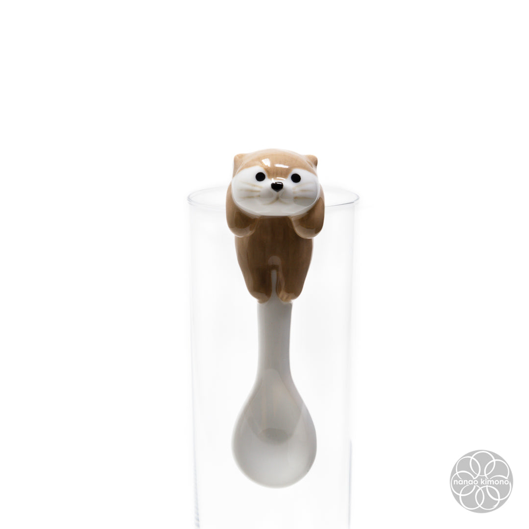 Ceramic Spoon - Otter Latte