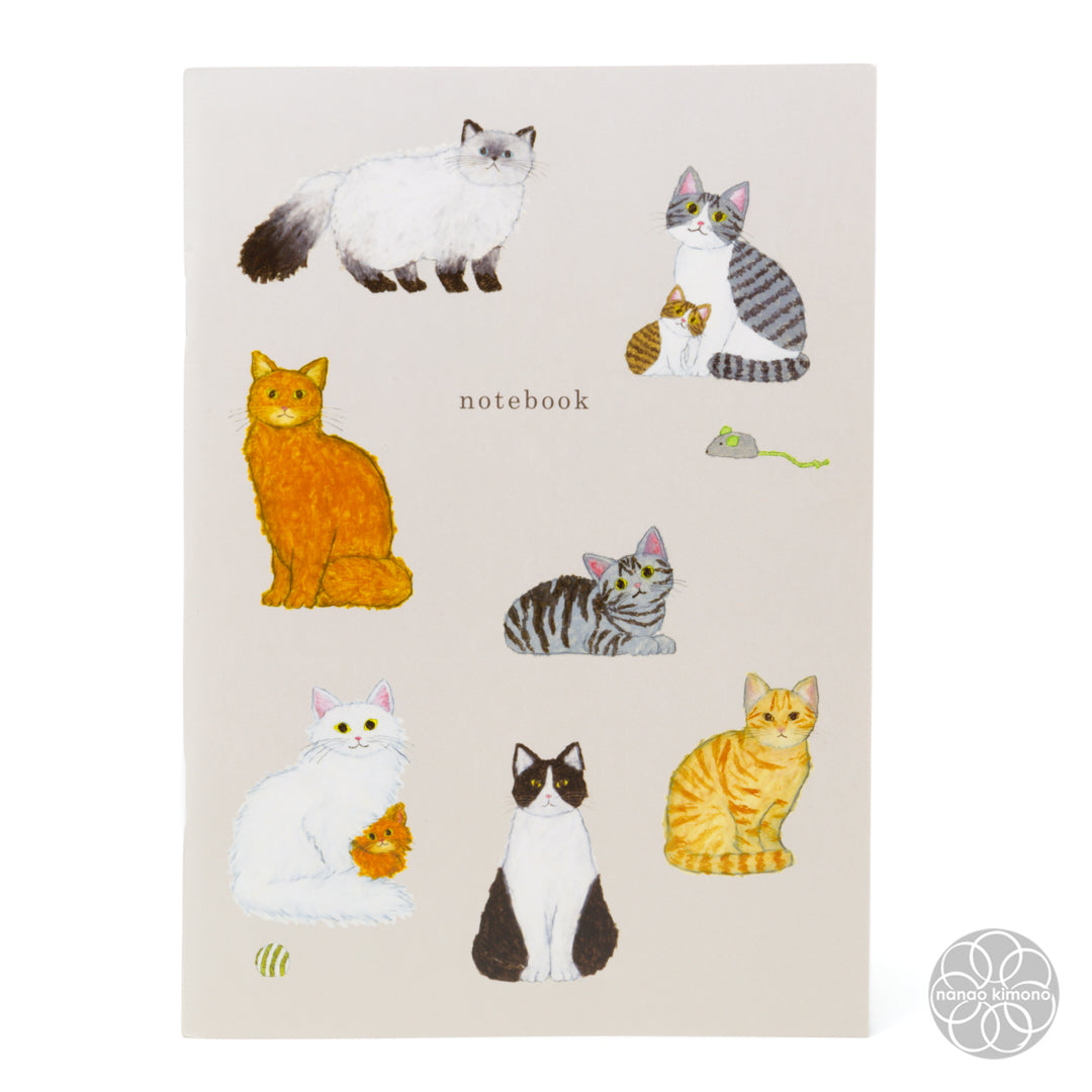 Grid Notebook - A5 Cats