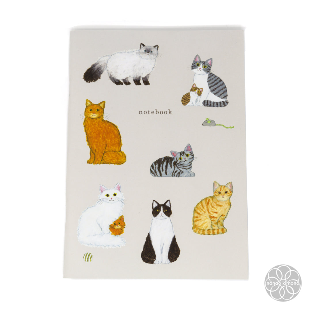 Grid Notebook - A5 Cats