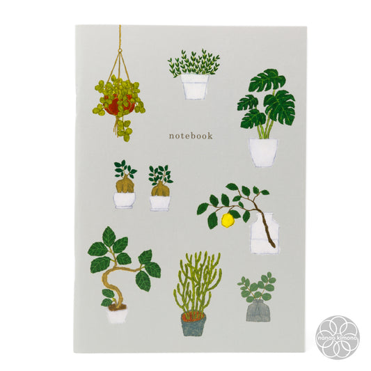 Grid Notebook - A5 Plant Lover