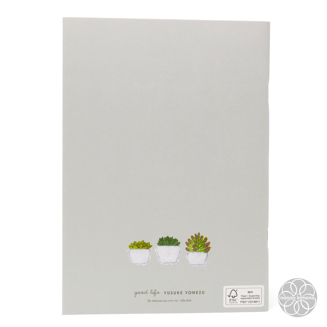 Grid Notebook - A5 Plant Lover