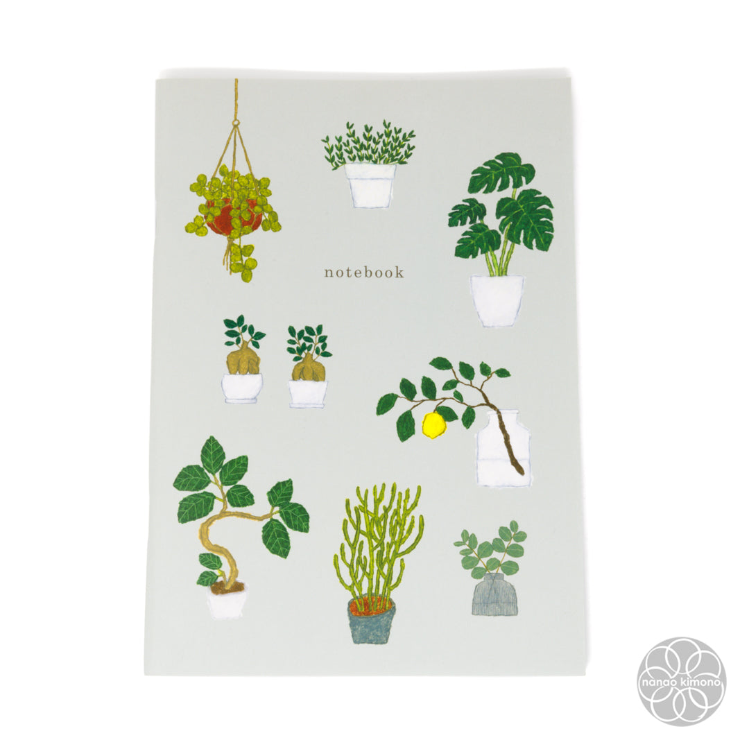 Grid Notebook - A5 Plant Lover