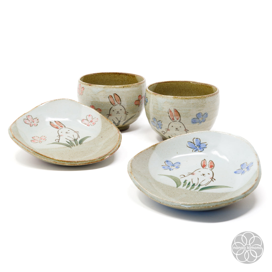 Tea Set - Rabbit Red Cup + Saucer