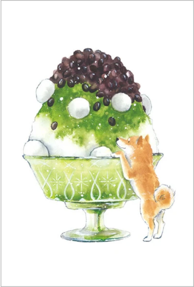 Postcard - Shiba & Sweet