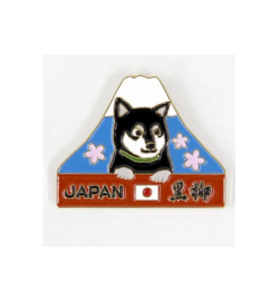 Pin Badge - Shiba Mt.Fuji