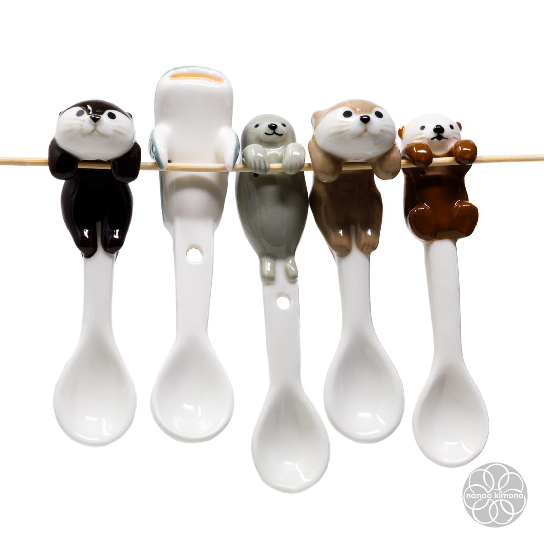 Ceramic Spoon - Otter Latte