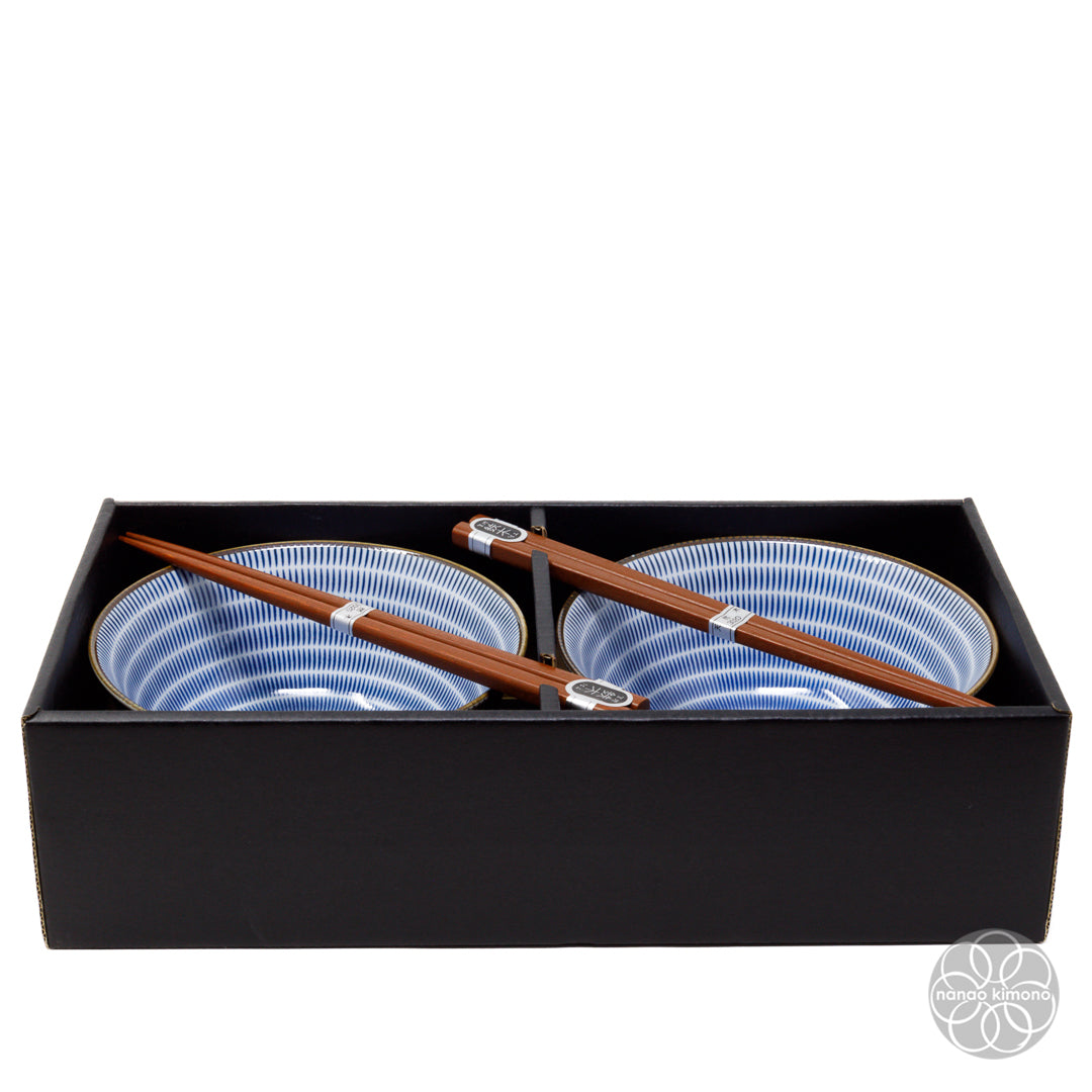 Bowls - Tochiri Blue(Set of 2)