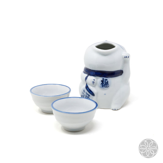 Sake Set - Maneki Neko