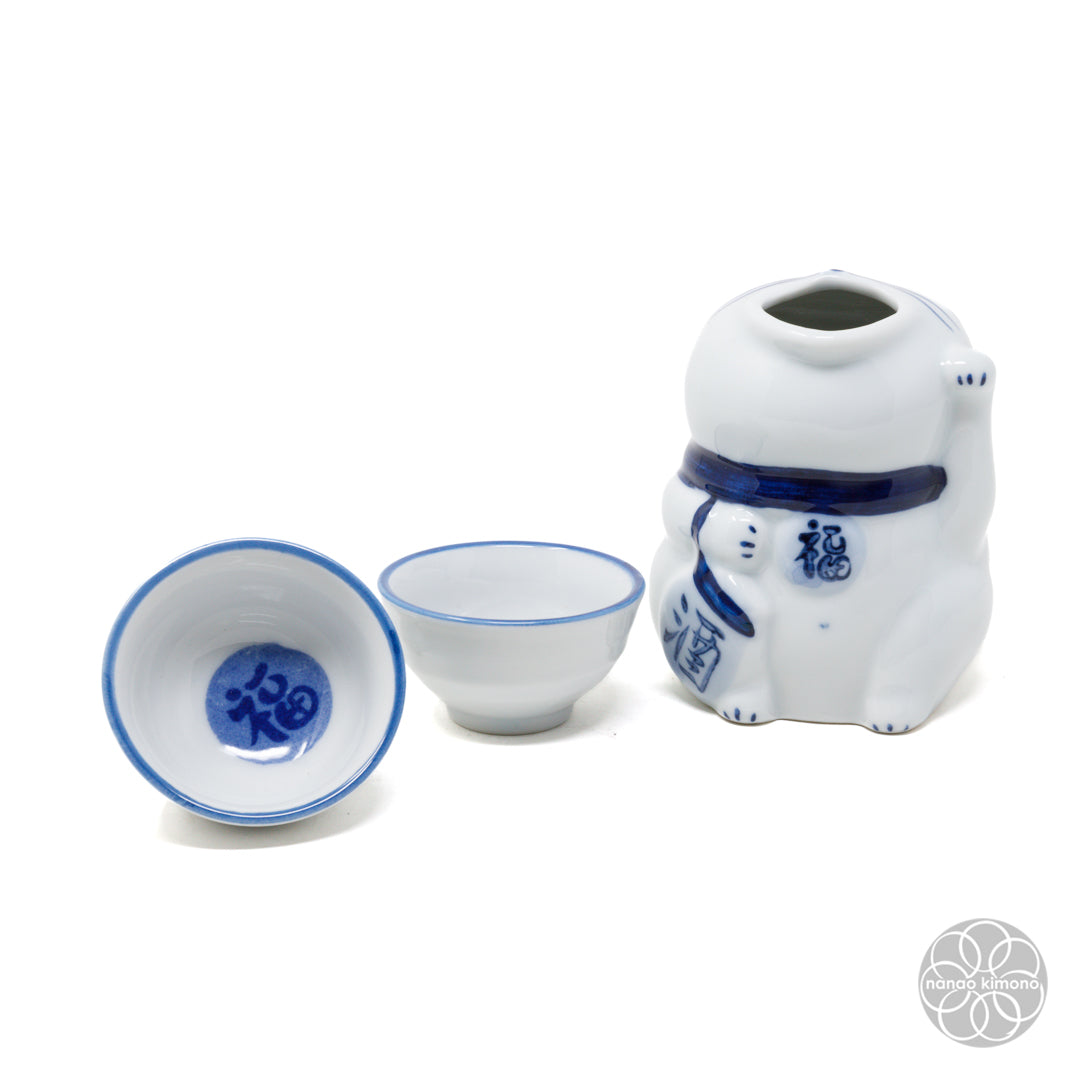 Sake Set - Maneki Neko