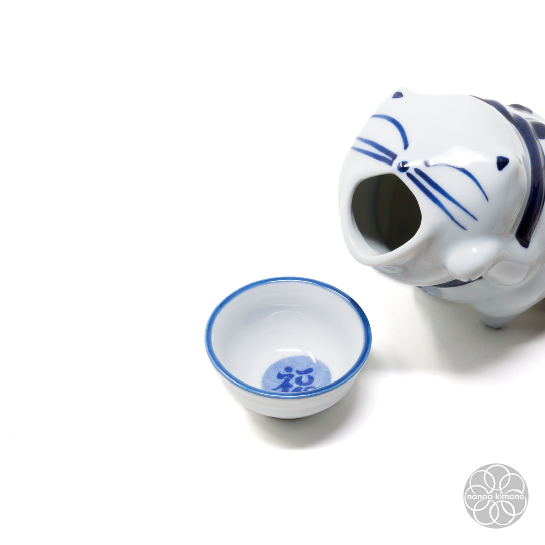 Sake Set - Maneki Neko