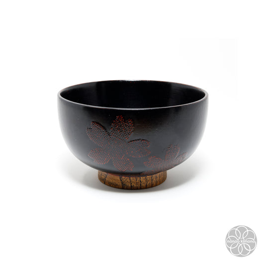 Miso Soup Bowl - Sakura Black