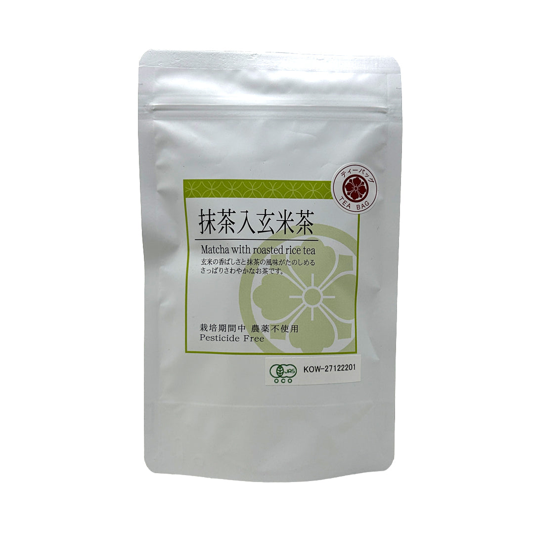 Yame Organic Genmaicha with Matcha - Tea Bag