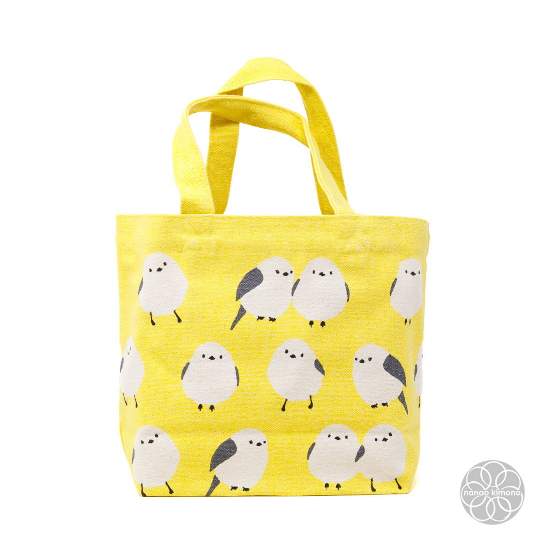 Tote Bag S - Long-tailed Tit Yellow