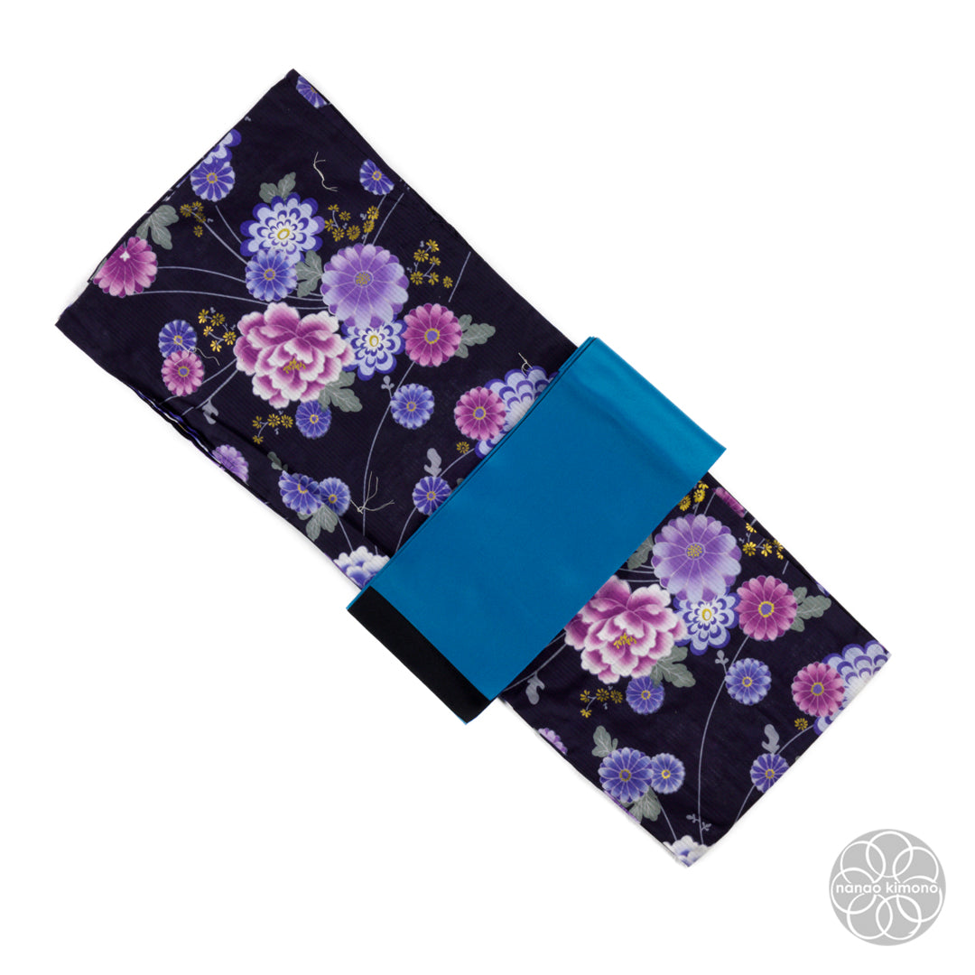 Women's Obi - Reversible Blue & Black