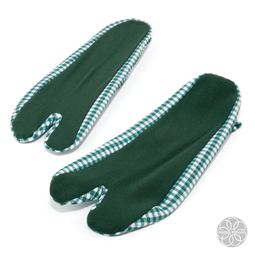 Tabi Socks - Checkered Green