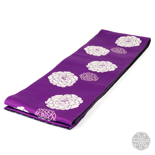Women's Kimono Obi - Peonies