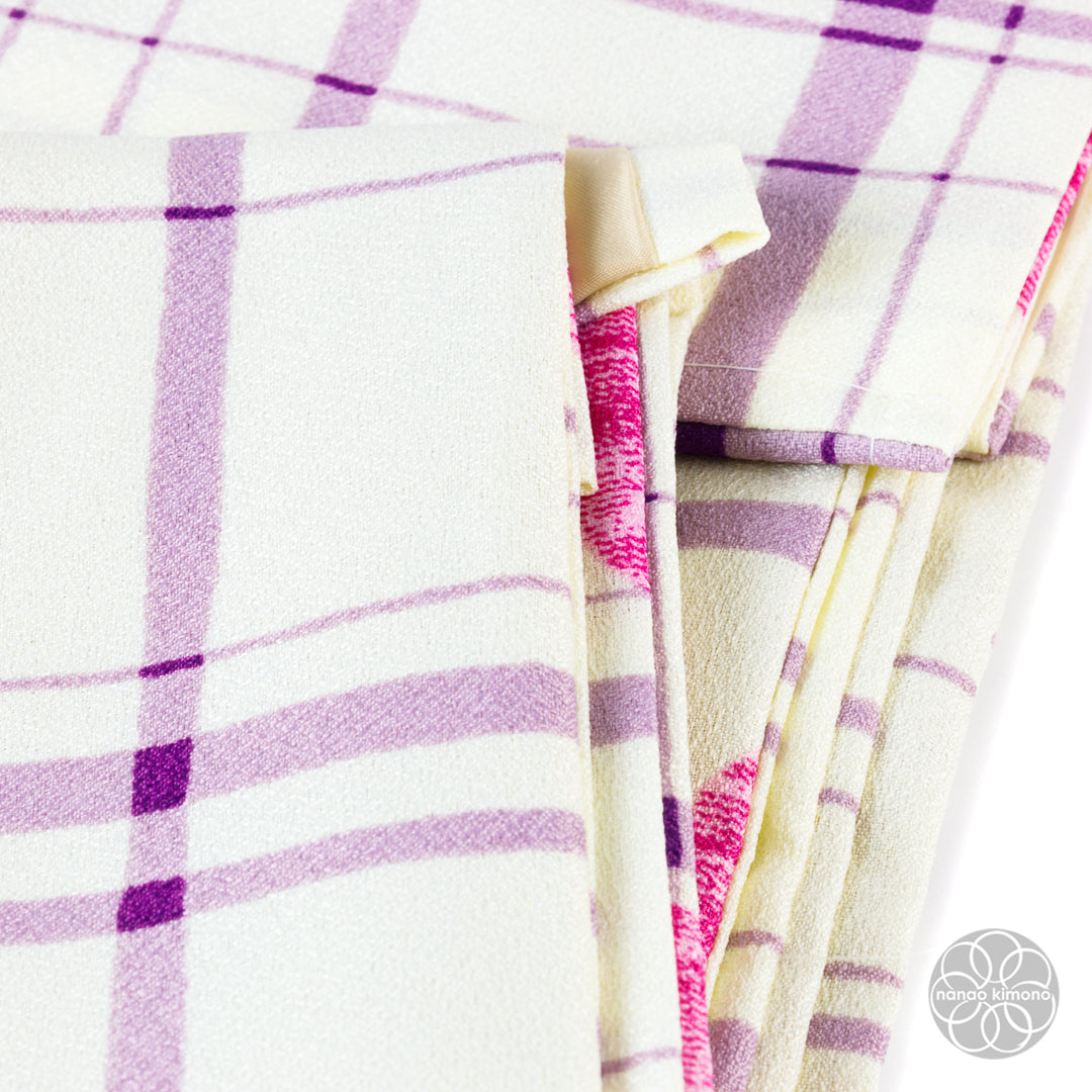 Women's Washable Kimono - Maru and Stripes