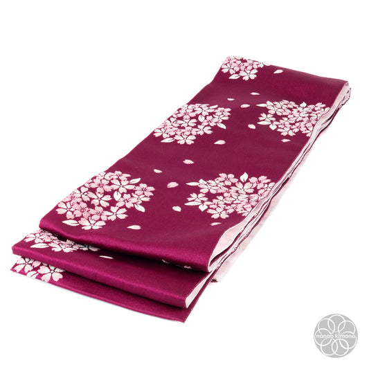 Women's Kimono Obi - Sakura Red