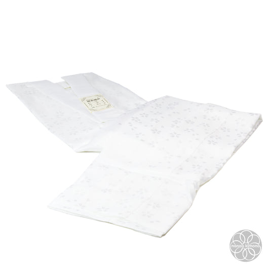 Women's Nagajuban - White Sakura