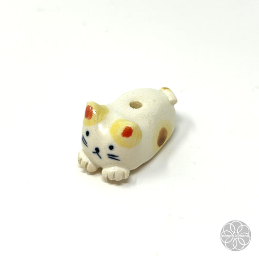 Incense Holder - Calico Cat Yellow