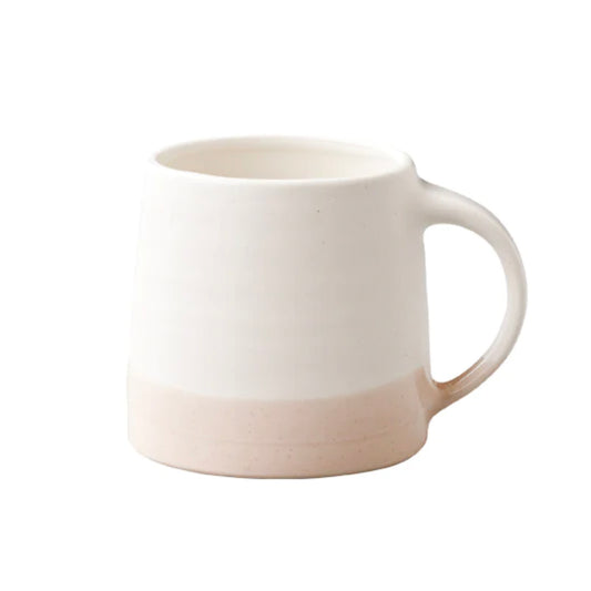 Kinto Mug - White + Pink Beige