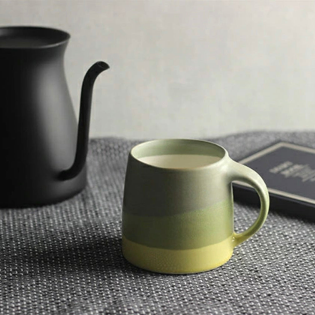 Kinto Mug - Moss Green + Yellow