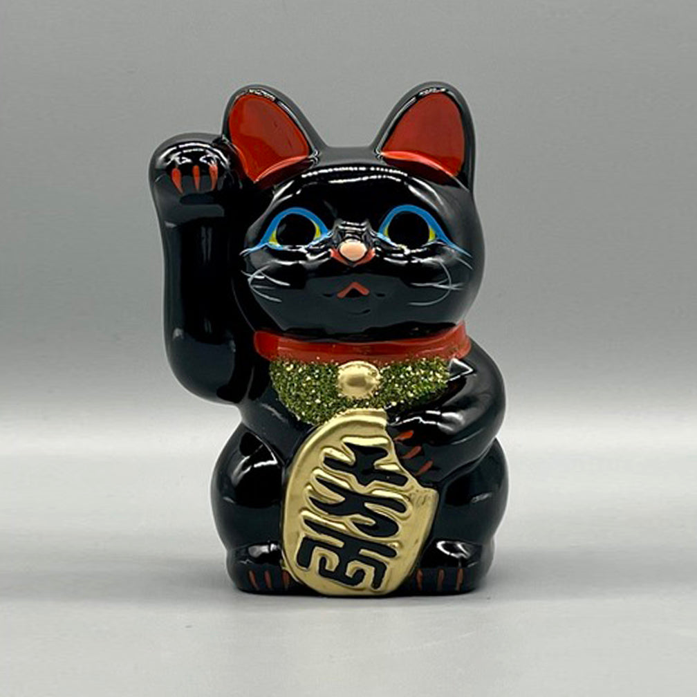 Maneki Neko - Black (Size 4)