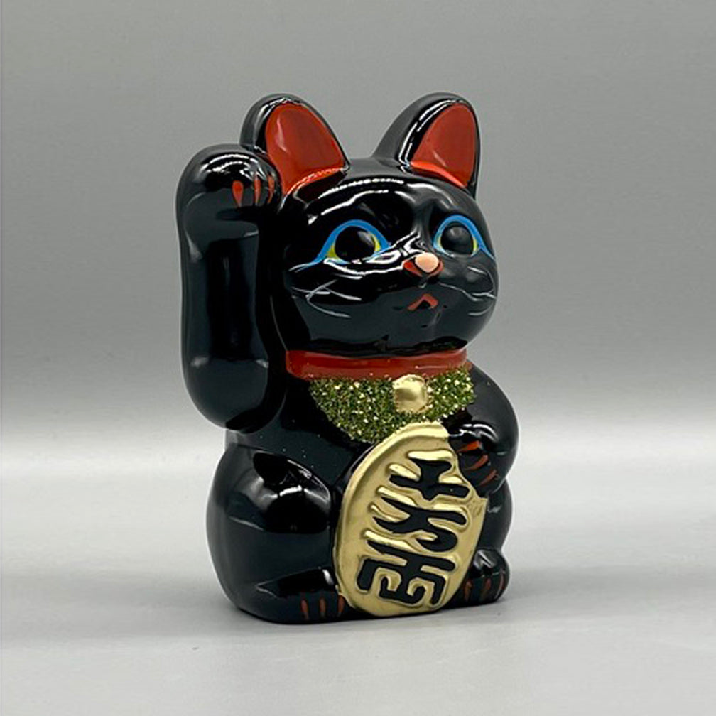 Maneki Neko - Black (Size 4)