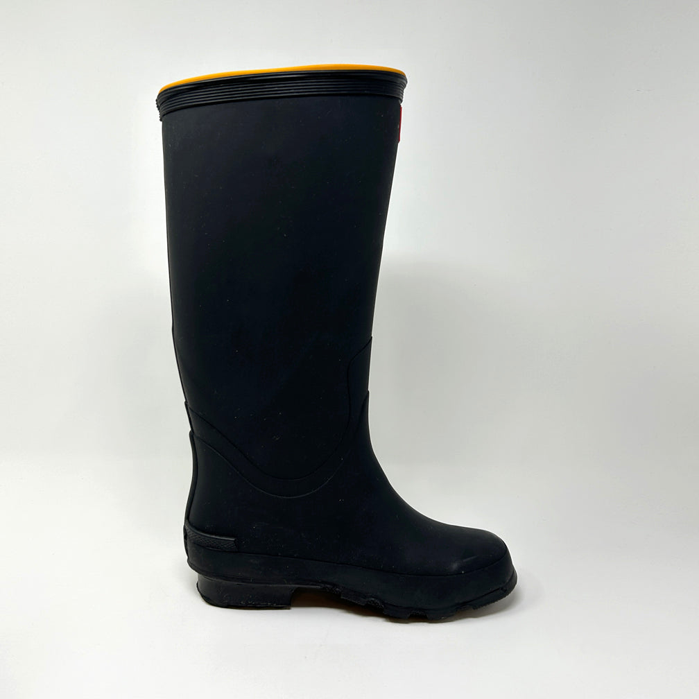 Natural Rubber Boots Black