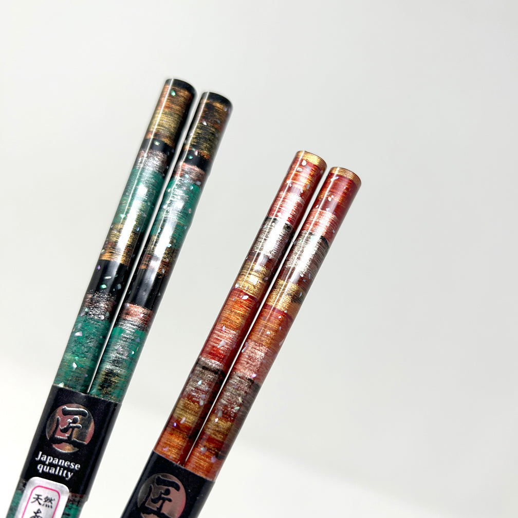 A Pair of Chopsticks - Abalone Shell