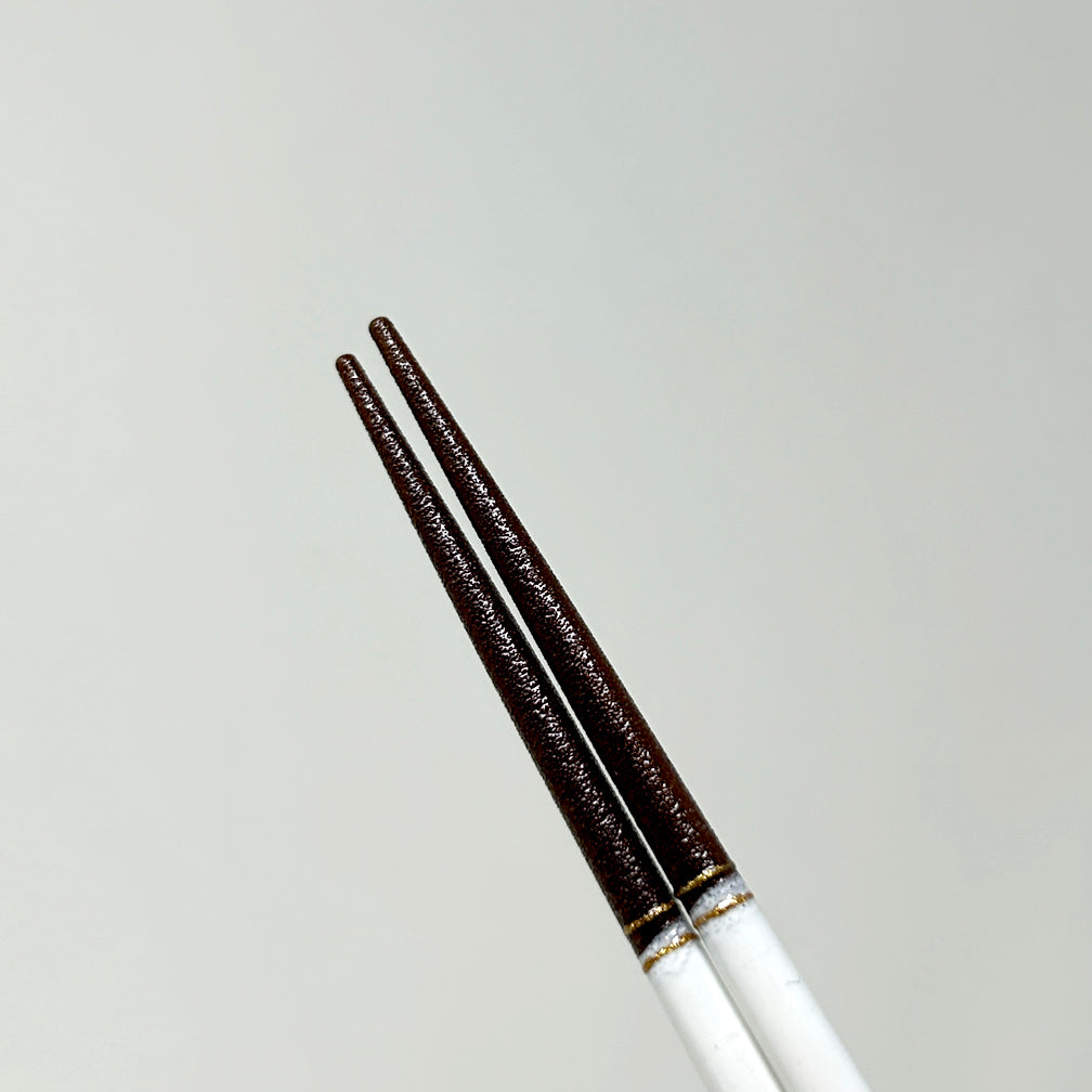 Chopsticks - Gyokusetsu White Red