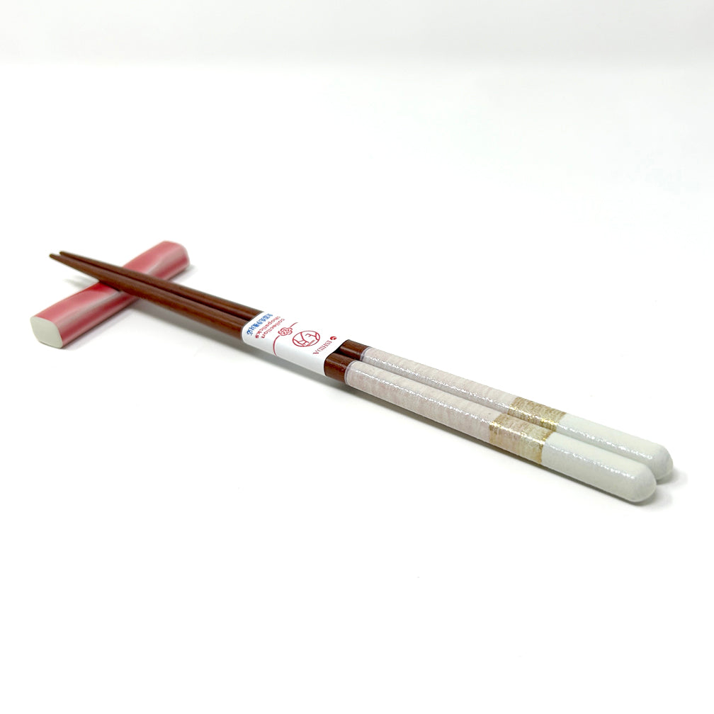 Chopsticks & Rest - Arigato Red