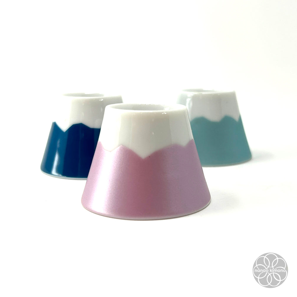 Sake Cup - Mt. Fuji Light Blue