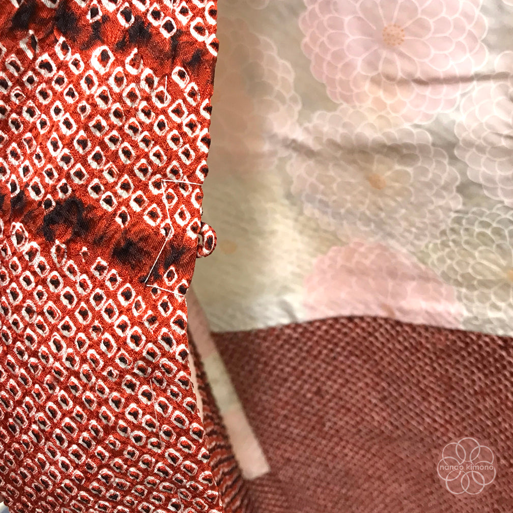 Vintage Haori Kimono - Camilia Shibori (Tie-dye)