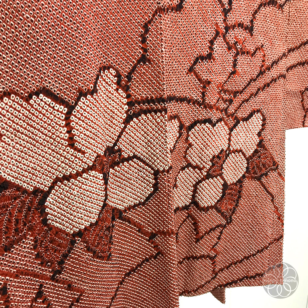 Vintage Haori Kimono - Camilia Shibori (Tie-dye)