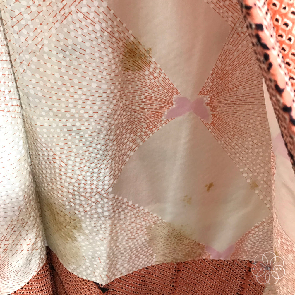 Vintage Haori Kimono - Hanakarakusa Shibori (Tie-dye)