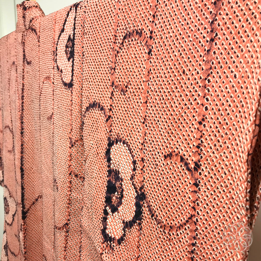 Vintage Haori Kimono - Hanakarakusa Shibori (Tie-dye)