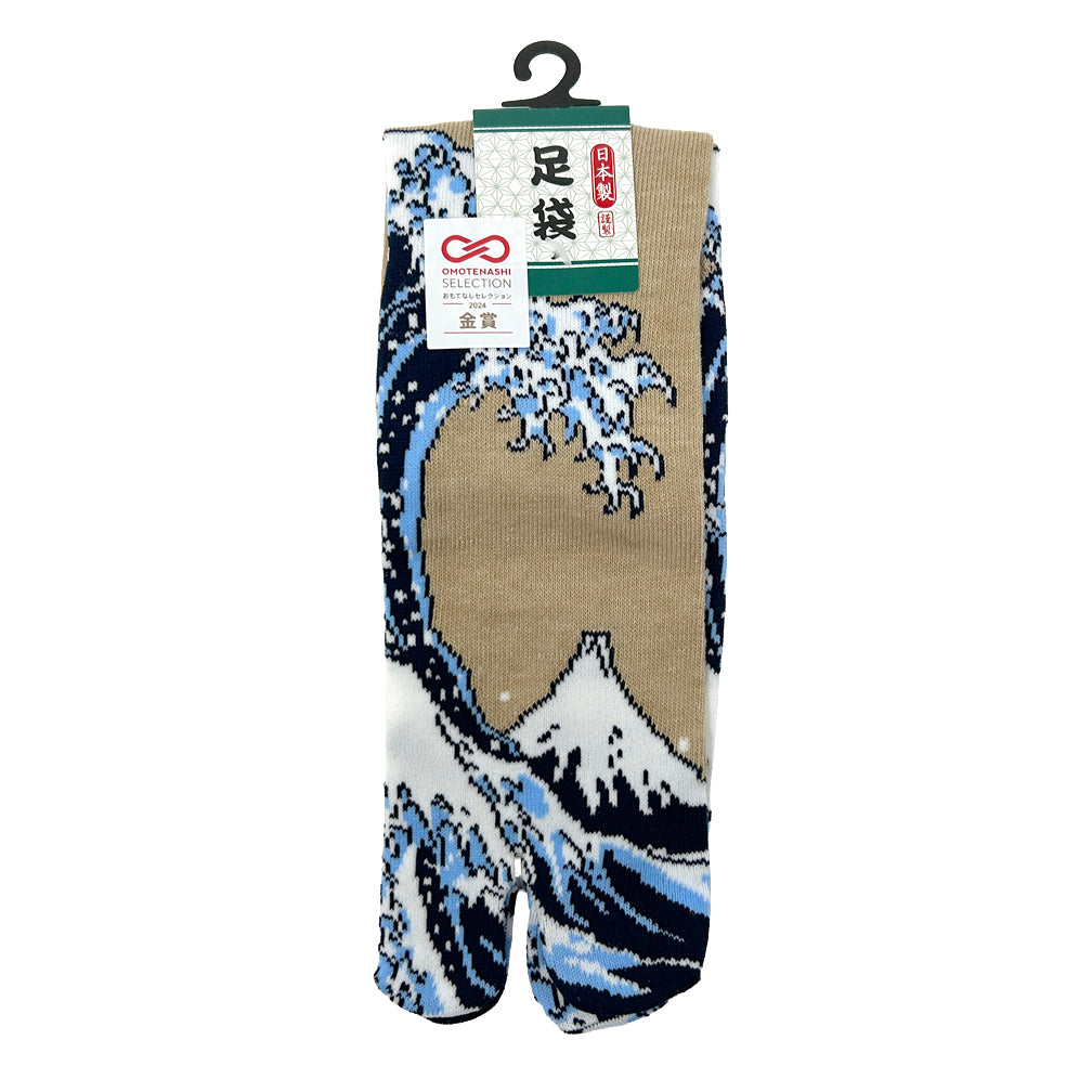 Tabi Socks - Great Wave Beige