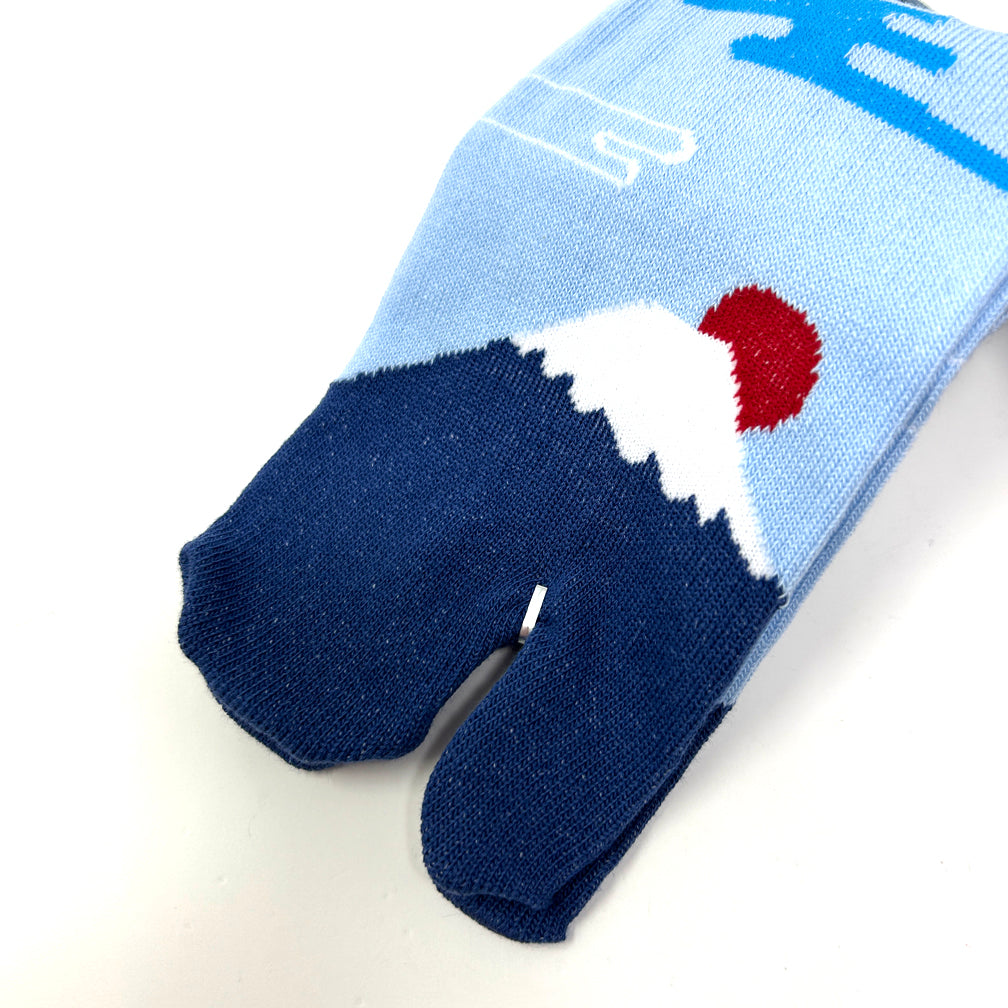 Tabi Socks - Mt. Fuji Blue