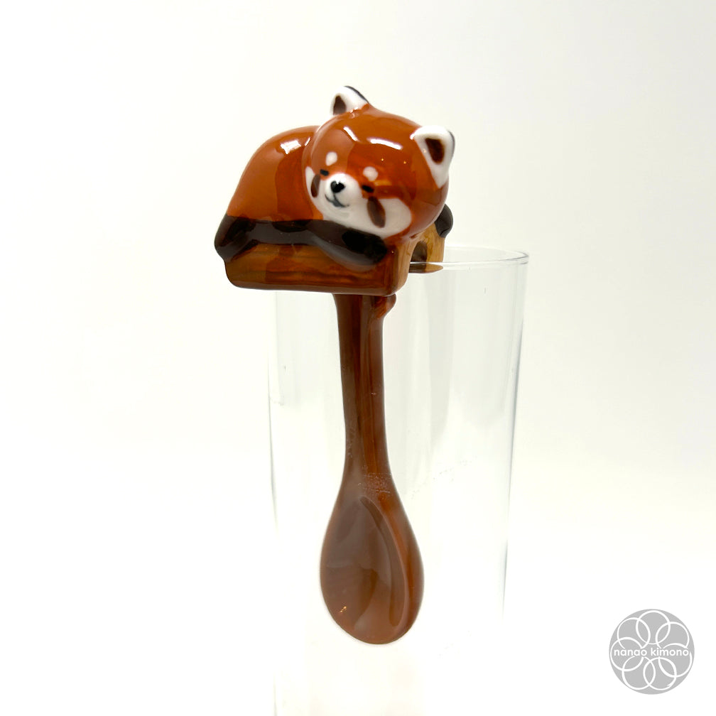 Ceramic Spoon - Lesser Panda