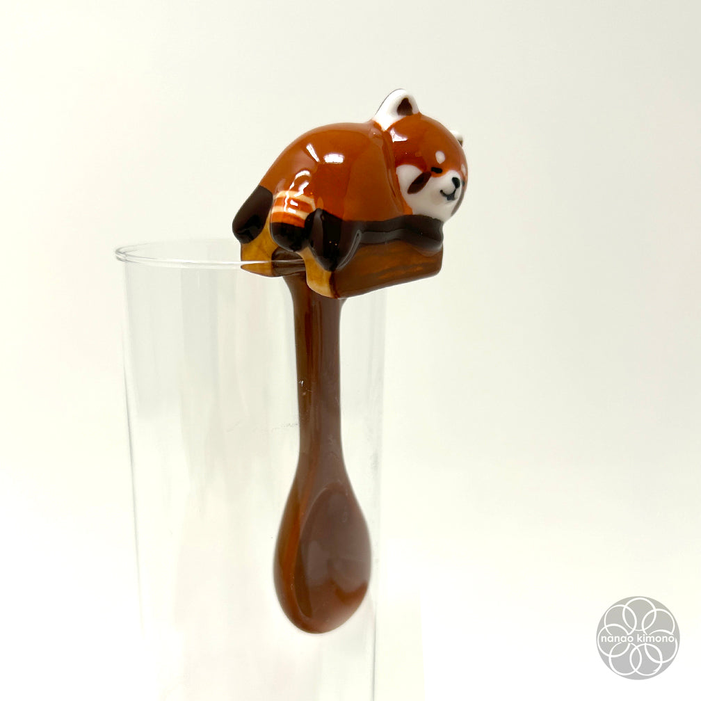 Ceramic Spoon - Lesser Panda