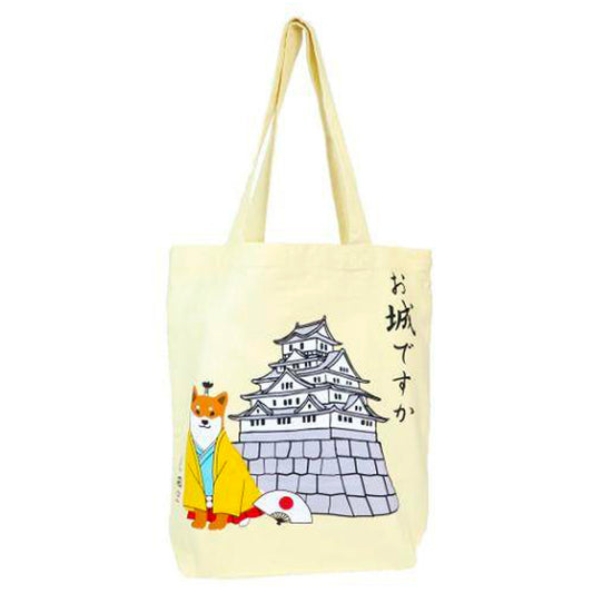 Tote Bag A4 - Shiba "Is it the Castle?"