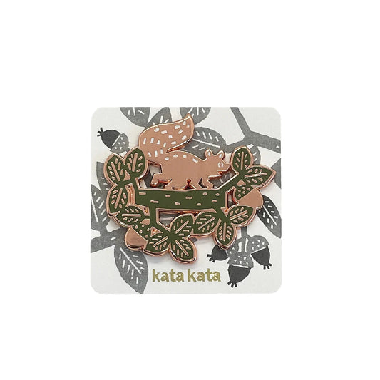 Enamel Pin – Squirrel