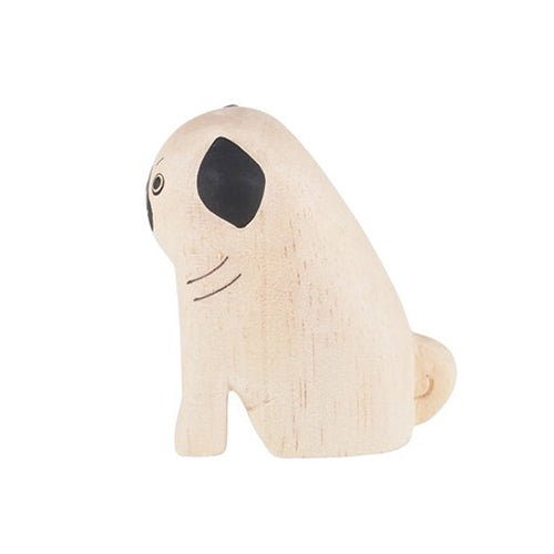 Wooden Animal - Pug